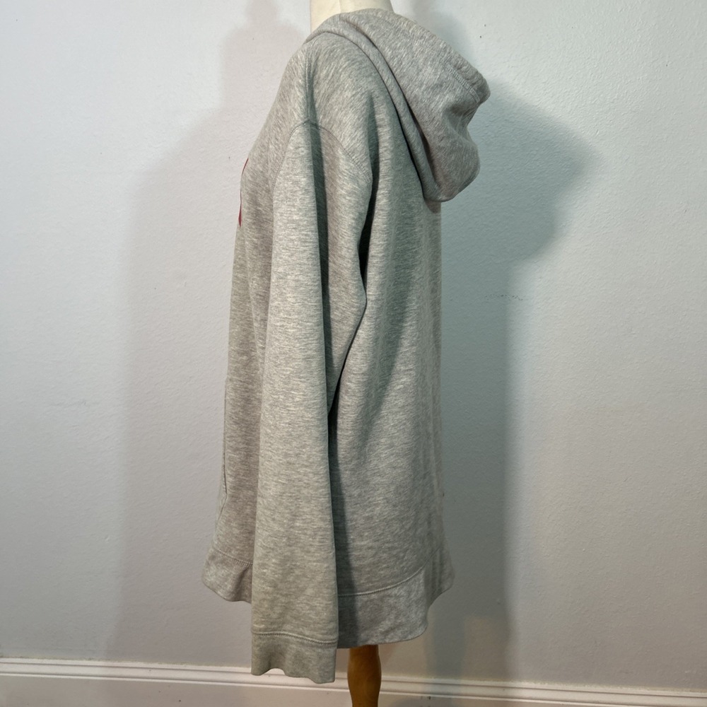Levis Hoodie Mens L Gray Batwing Logo Fleece Pullover Streetwear Casual‎ - Picture 3 of 13